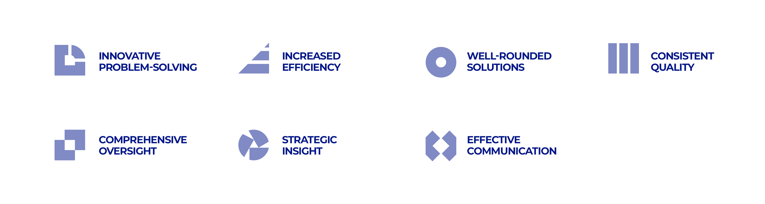 Our Approach Icons